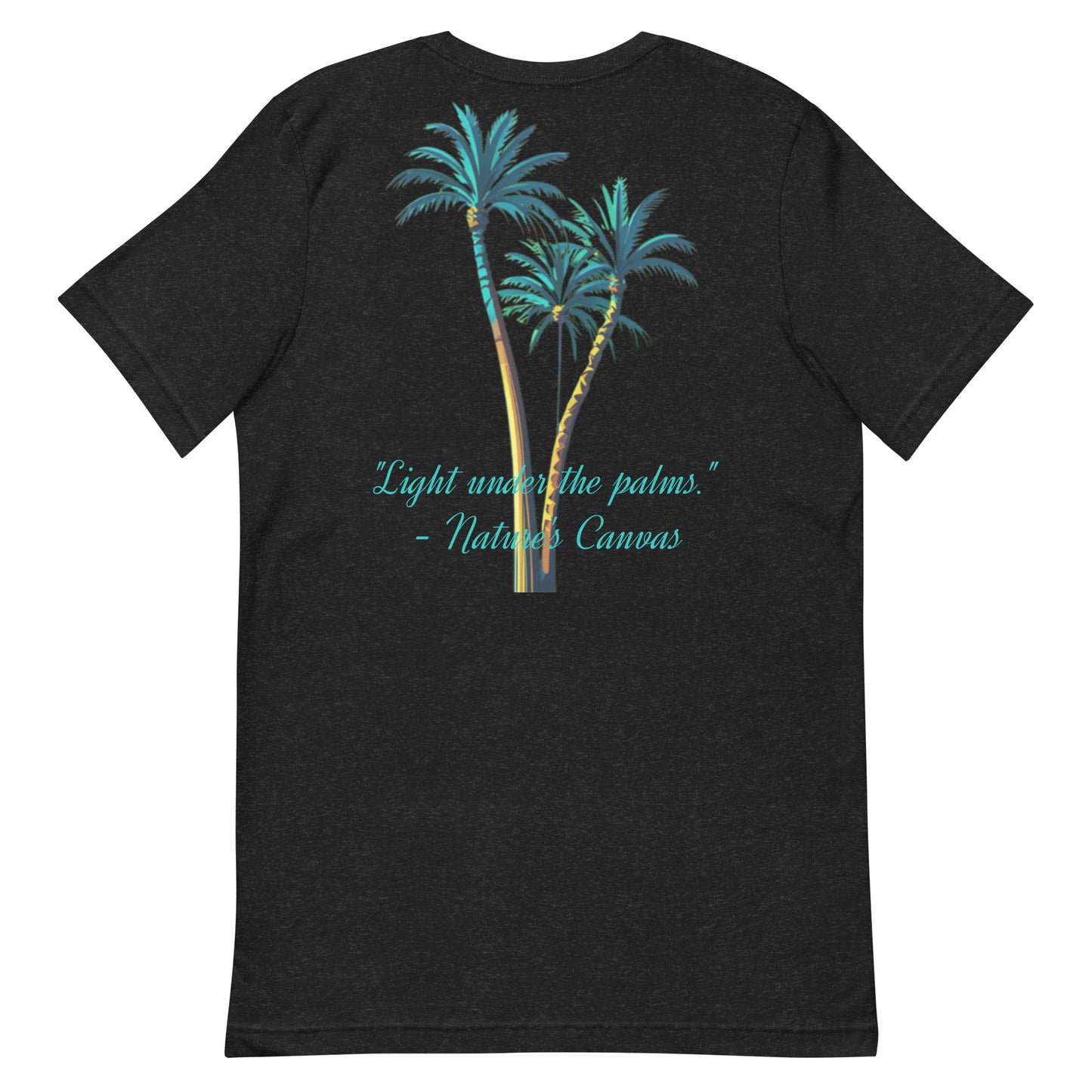 Men's T-Shirt "Light Under The Palms"