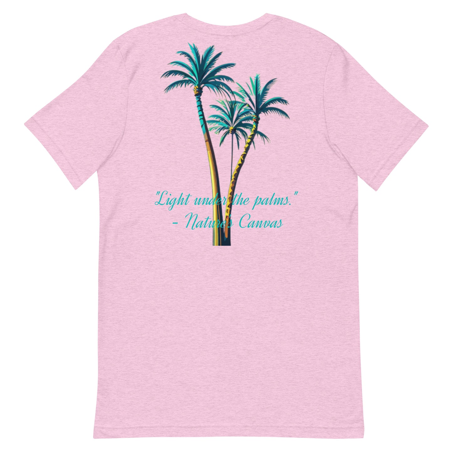 Men's T-Shirt "Light Under The Palms"