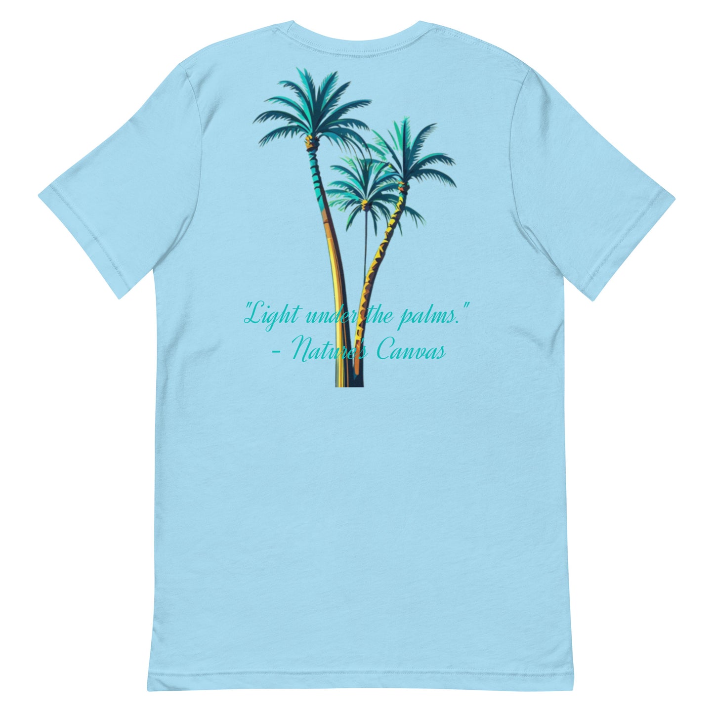 Men's T-Shirt "Light Under The Palms"