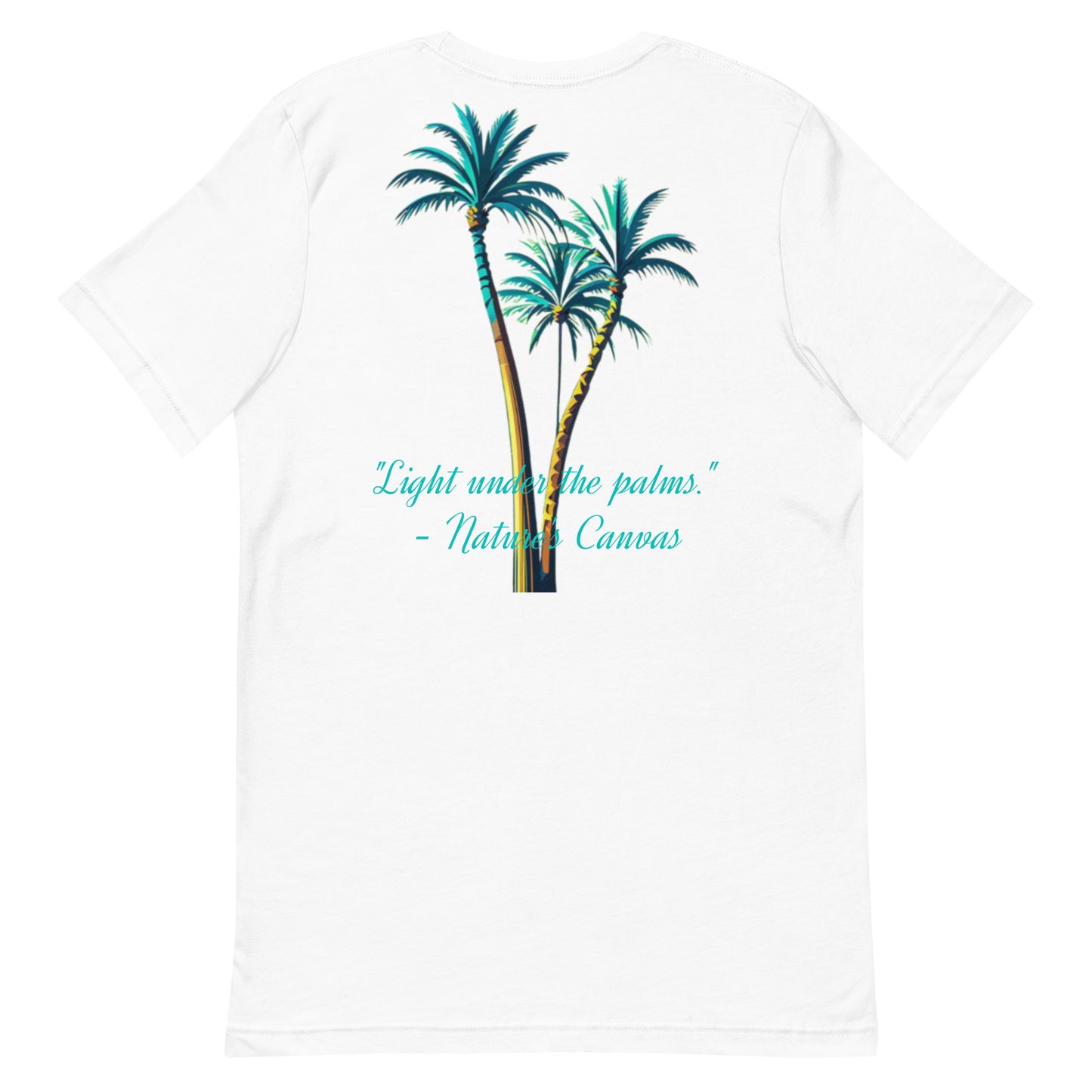 Men's T-Shirt "Light Under The Palms"