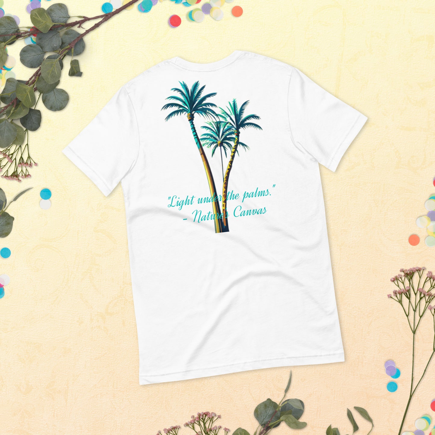 Men's T-Shirt "Light Under The Palms"